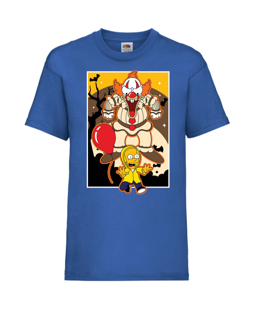 Детска Тениска The Simpsons Krusty The Clown Pennywise 01