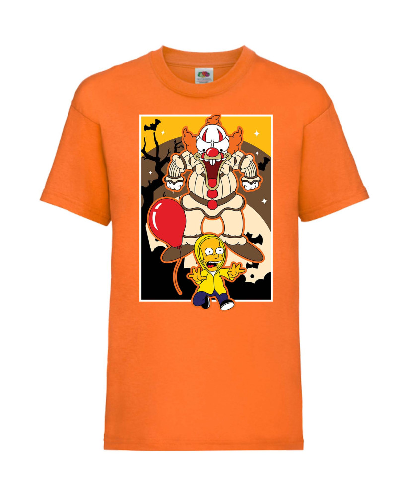 Детска Тениска The Simpsons Krusty The Clown Pennywise 01