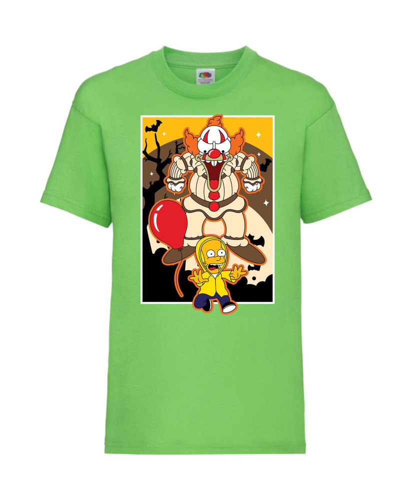 Детска Тениска The Simpsons Krusty The Clown Pennywise 01