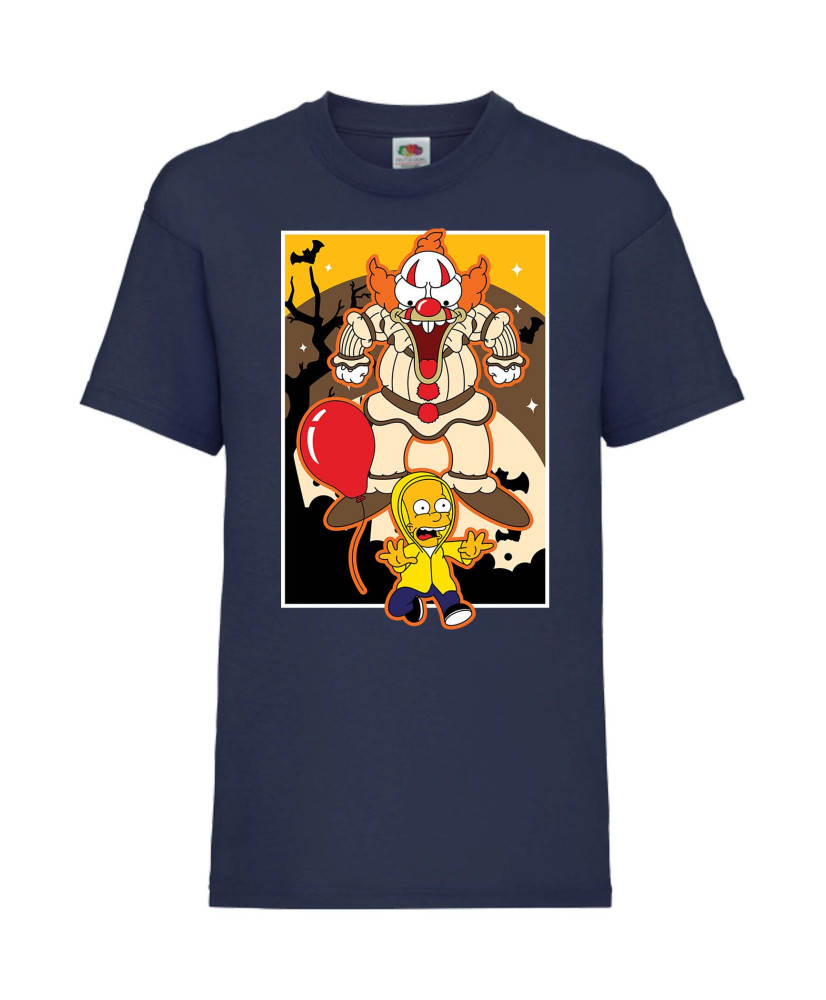 Детска Тениска The Simpsons Krusty The Clown Pennywise 01