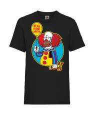 Детска Тениска The Simpsons Krusty The Clown Pennywise 02
