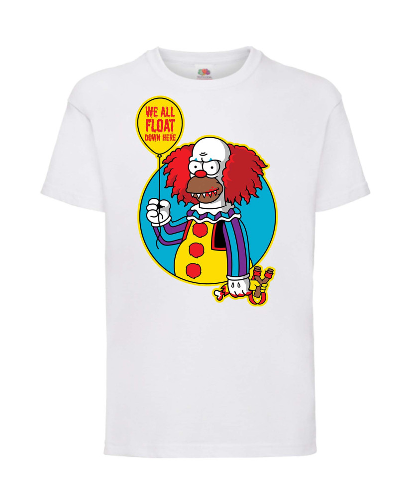 Детска Тениска The Simpsons Krusty The Clown Pennywise 02