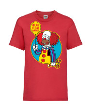 Детска Тениска The Simpsons Krusty The Clown Pennywise 02