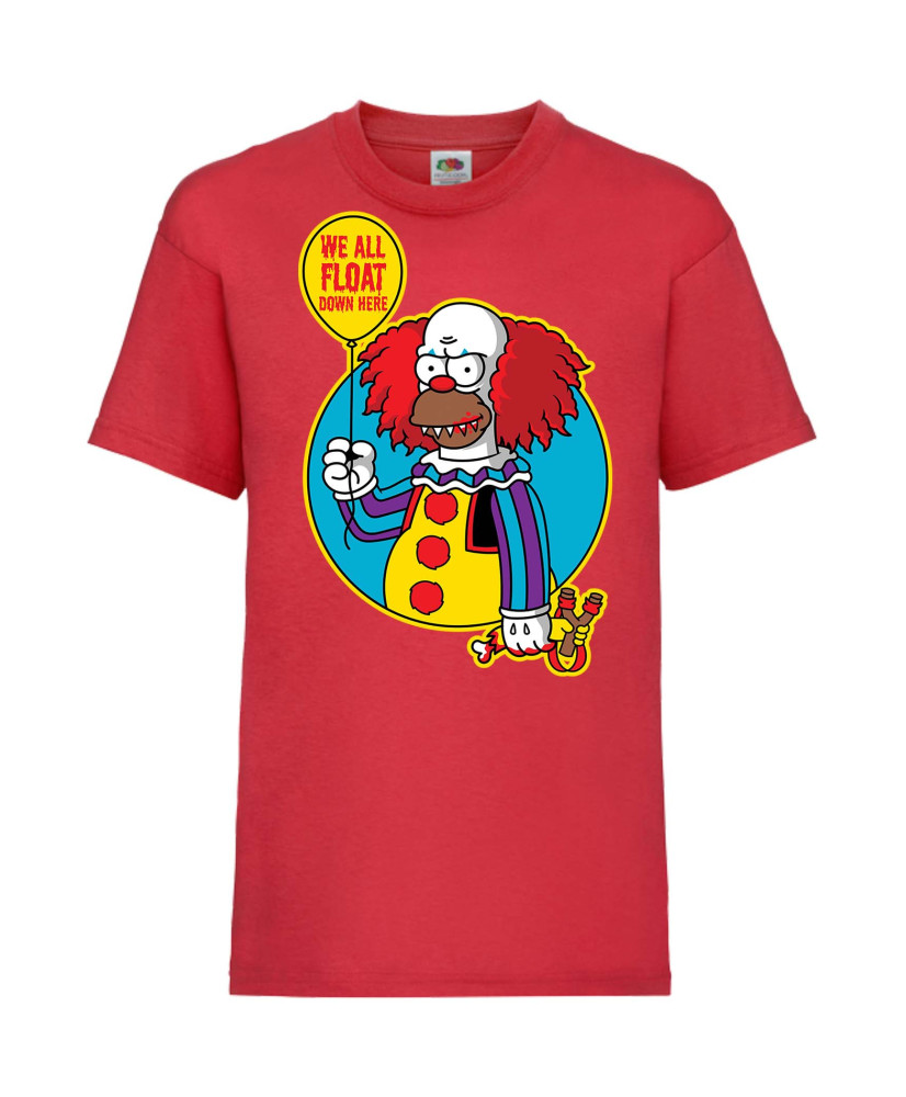 Детска Тениска The Simpsons Krusty The Clown Pennywise 02