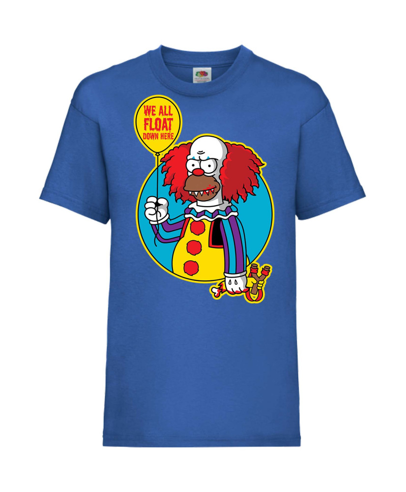Детска Тениска The Simpsons Krusty The Clown Pennywise 02