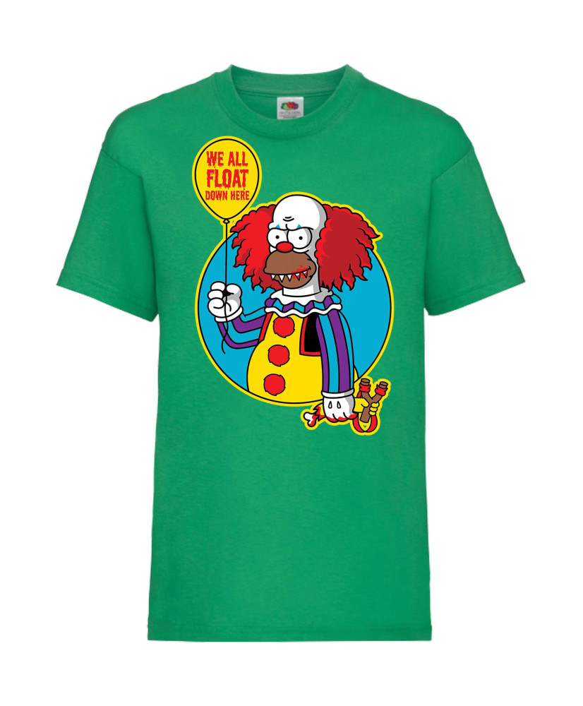 Детска Тениска The Simpsons Krusty The Clown Pennywise 02