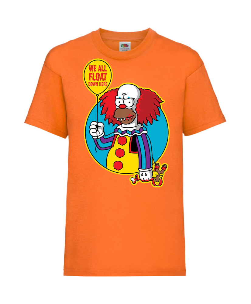 Детска Тениска The Simpsons Krusty The Clown Pennywise 02