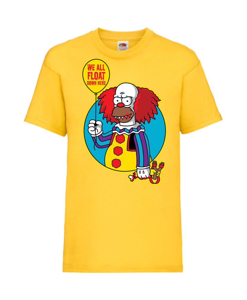 Детска Тениска The Simpsons Krusty The Clown Pennywise 02