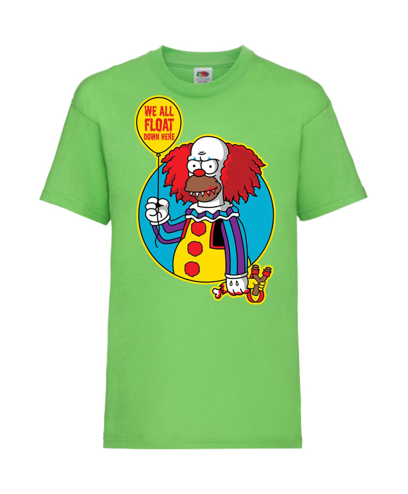 Детска Тениска The Simpsons Krusty The Clown Pennywise 02