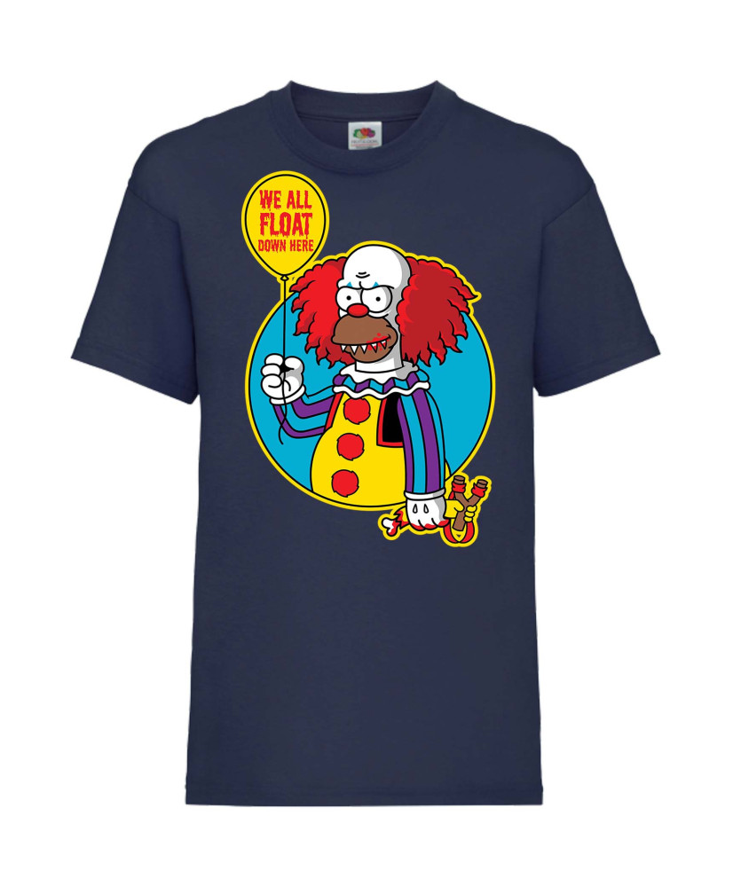 Детска Тениска The Simpsons Krusty The Clown Pennywise 02