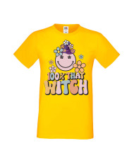 Мъжка Тениска Хелоуин Вси Светии Halloween 100 % That Witch