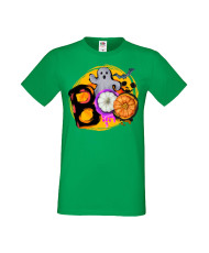 Мъжка Тениска Хелоуин Вси Светии Halloween Halloween 06