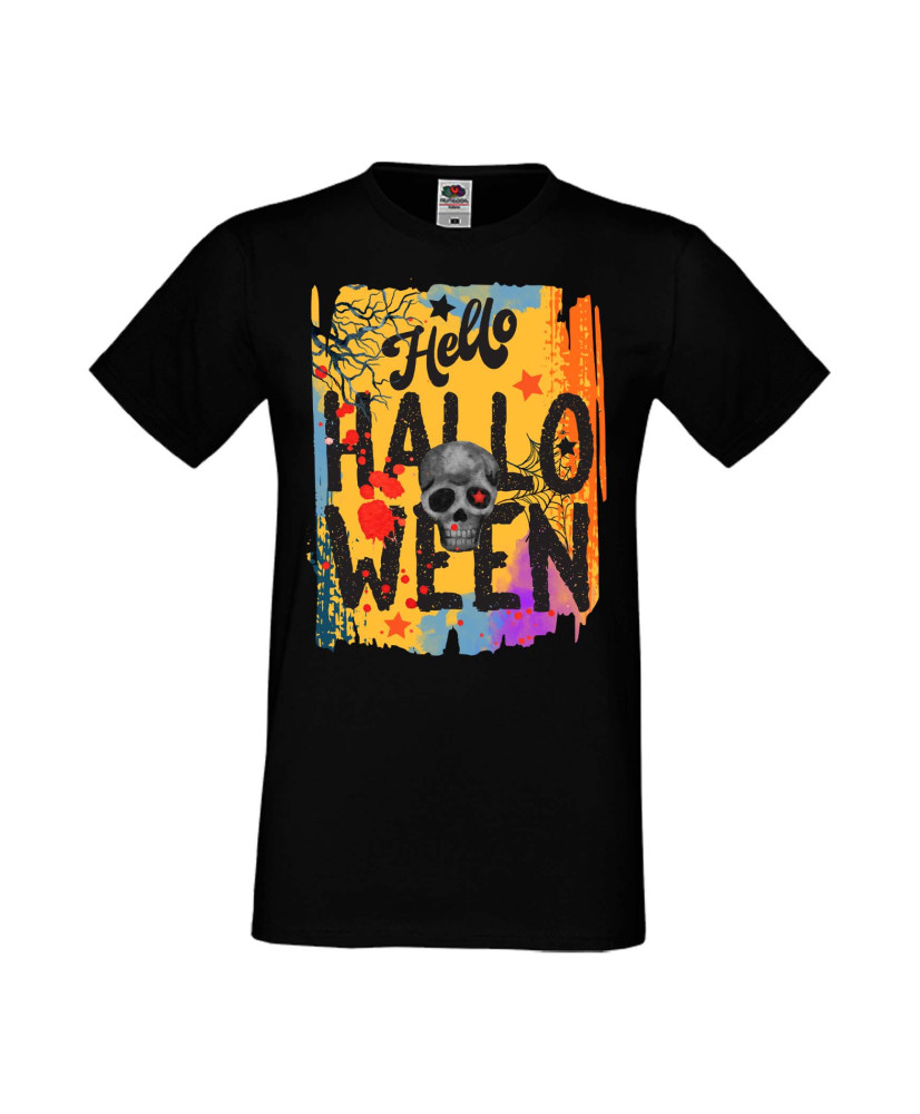Мъжка Тениска Хелоуин Вси Светии Halloween Halloween 09 Мъжка Тениска Хелоуин Вси Светии Halloween Halloween 09