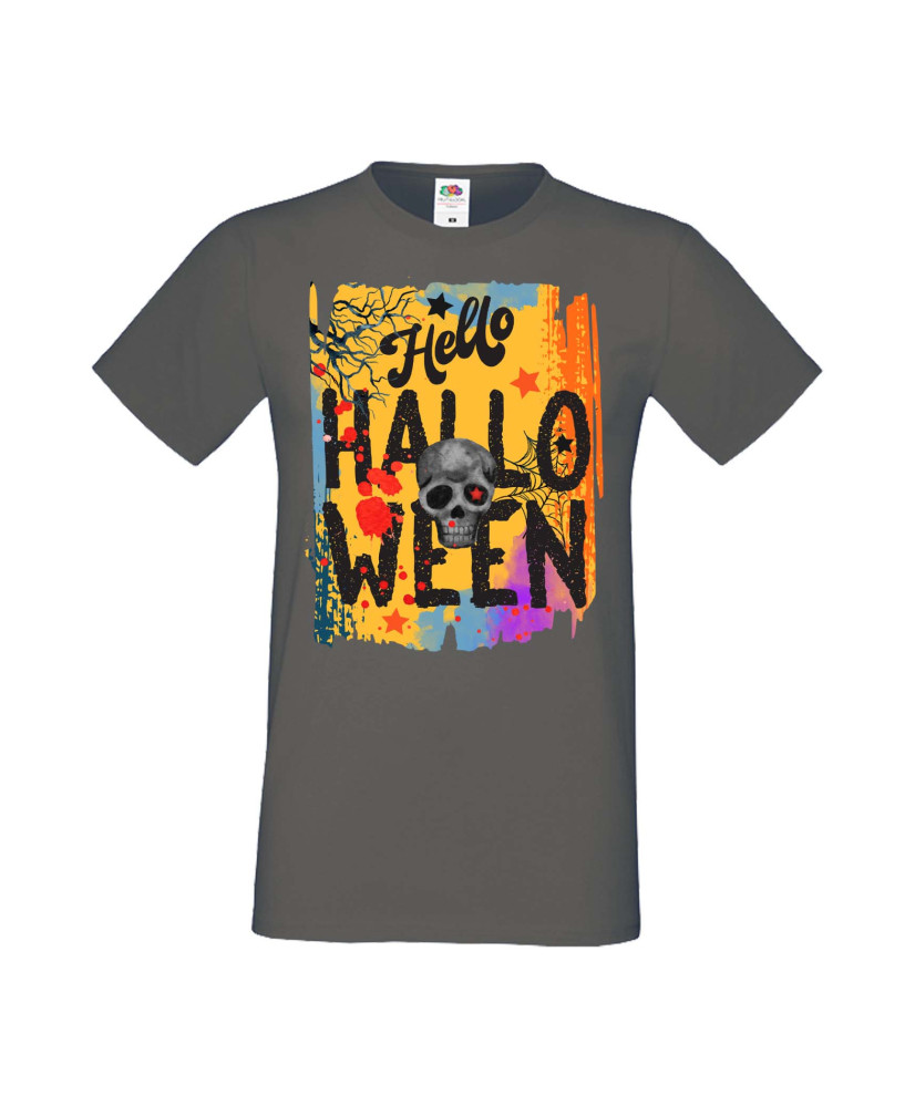 Мъжка Тениска Хелоуин Вси Светии Halloween Halloween 09 Мъжка Тениска Хелоуин Вси Светии Halloween Halloween 09