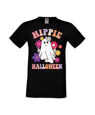 Мъжка Тениска Хелоуин Вси Светии Halloween Hippie Halloween