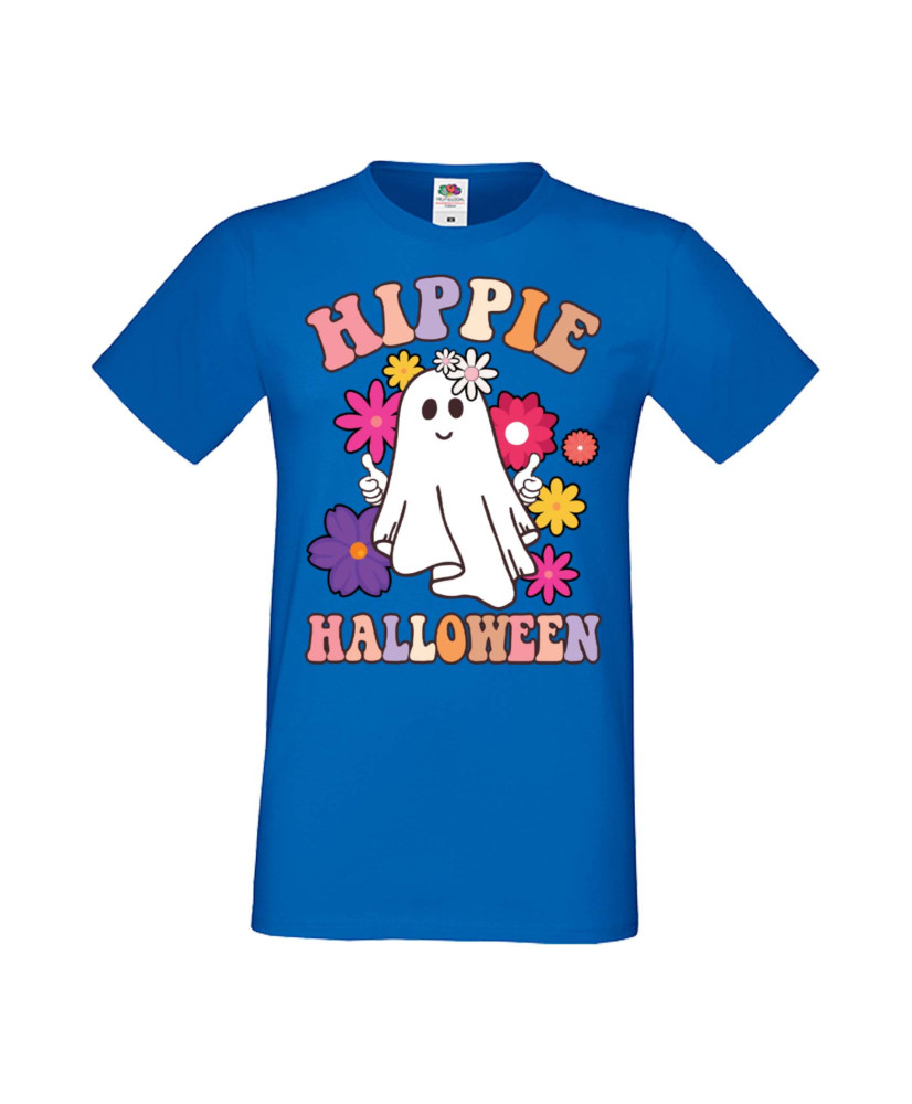 Мъжка Тениска Хелоуин Вси Светии Halloween Hippie Halloween Мъжка Тениска Хелоуин Вси Светии Halloween Hippie Halloween