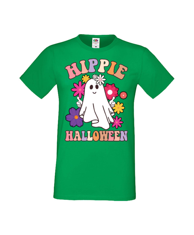 Мъжка Тениска Хелоуин Вси Светии Halloween Hippie Halloween Мъжка Тениска Хелоуин Вси Светии Halloween Hippie Halloween