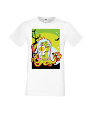 Мъжка Тениска Хелоуин Вси Светии Halloween Семейство Симпсън The Simpsons Alien