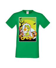 Мъжка Тениска Хелоуин Вси Светии Halloween Семейство Симпсън The Simpsons Alien