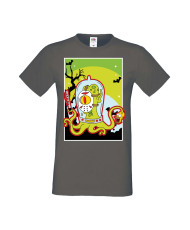 Мъжка Тениска Хелоуин Вси Светии Halloween Семейство Симпсън The Simpsons Alien