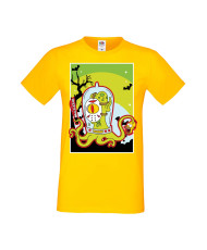 Мъжка Тениска Хелоуин Вси Светии Halloween Семейство Симпсън The Simpsons Alien