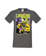 Мъжка Тениска Хелоуин Вси Светии Halloween Семейство Симпсън The Simpsons Bart Simpson 01