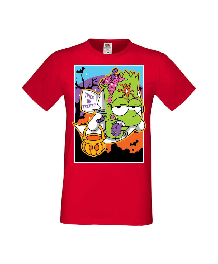 Мъжка Тениска Хелоуин Вси Светии Halloween Семейство Симпсън The Simpsons Bart Simpson 02 Мъжка Тениска Хелоуин Вси Светии Halloween Семейство Симпсън The Simpsons Bart Simpson 02