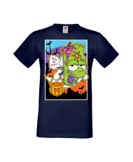 Мъжка Тениска Хелоуин Вси Светии Halloween Семейство Симпсън The Simpsons Bart Simpson 02