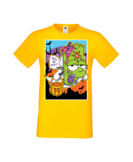 Мъжка Тениска Хелоуин Вси Светии Halloween Семейство Симпсън The Simpsons Bart Simpson 02