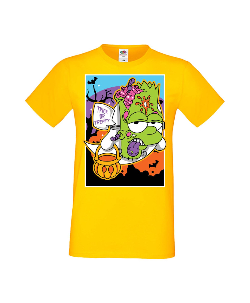 Мъжка Тениска Хелоуин Вси Светии Halloween Семейство Симпсън The Simpsons Bart Simpson 02 Мъжка Тениска Хелоуин Вси Светии Halloween Семейство Симпсън The Simpsons Bart Simpson 02