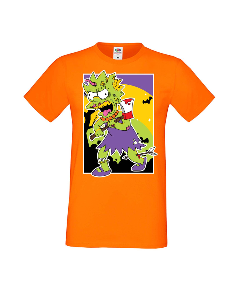 Мъжка Тениска Хелоуин Вси Светии Halloween Семейство Симпсън The Simpsons Lisa Simpson 01 Мъжка Тениска Хелоуин Вси Светии Halloween Семейство Симпсън The Simpsons Lisa Simpson 01