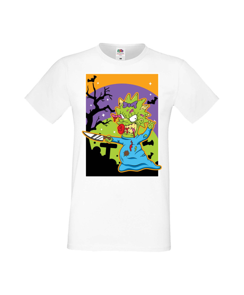 Мъжка Тениска Хелоуин Вси Светии Halloween Семейство Симпсън The Simpsons Maggie Simpson 01 Мъжка Тениска Хелоуин Вси Светии Halloween Семейство Симпсън The Simpsons Maggie Simpson 01