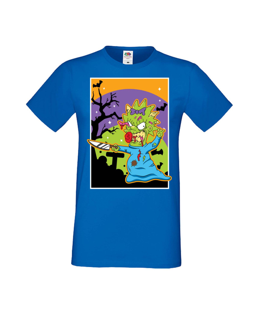 Мъжка Тениска Хелоуин Вси Светии Halloween Семейство Симпсън The Simpsons Maggie Simpson 01 Мъжка Тениска Хелоуин Вси Светии Halloween Семейство Симпсън The Simpsons Maggie Simpson 01
