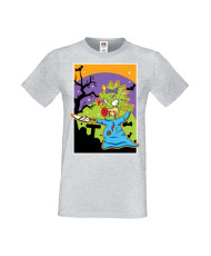 Мъжка Тениска Хелоуин Вси Светии Halloween Семейство Симпсън The Simpsons Maggie Simpson 01