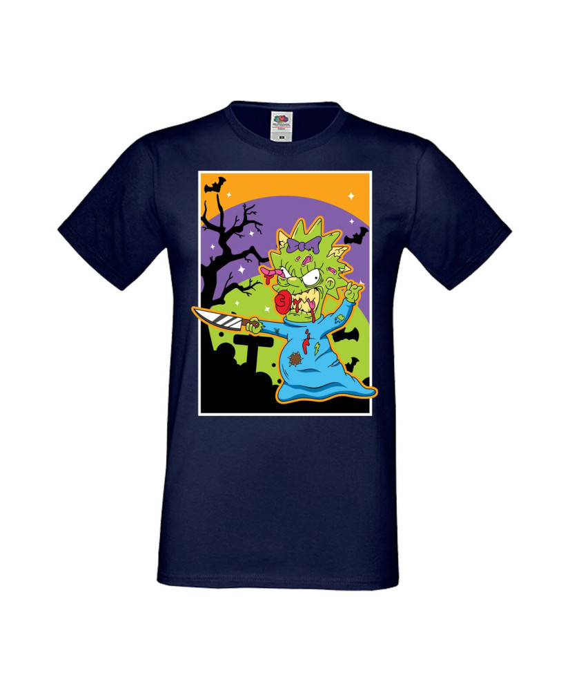 Мъжка Тениска Хелоуин Вси Светии Halloween Семейство Симпсън The Simpsons Maggie Simpson 01 Мъжка Тениска Хелоуин Вси Светии Halloween Семейство Симпсън The Simpsons Maggie Simpson 01