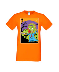 Мъжка Тениска Хелоуин Вси Светии Halloween Семейство Симпсън The Simpsons Maggie Simpson 01