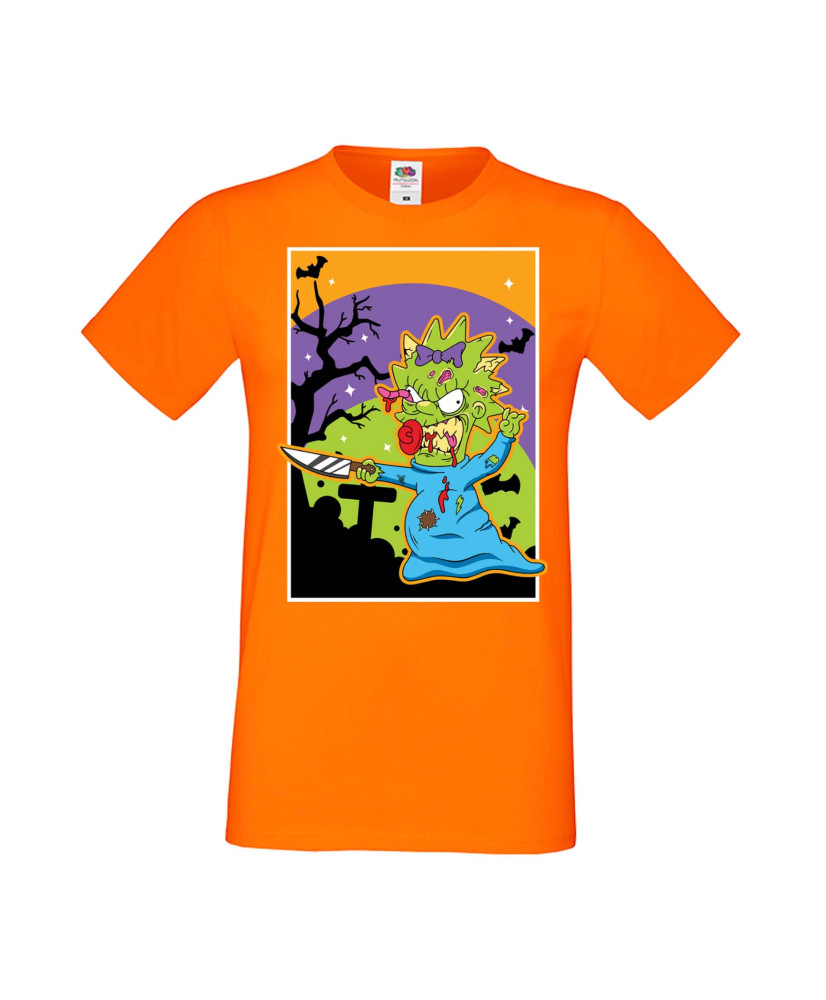 Мъжка Тениска Хелоуин Вси Светии Halloween Семейство Симпсън The Simpsons Maggie Simpson 01 Мъжка Тениска Хелоуин Вси Светии Halloween Семейство Симпсън The Simpsons Maggie Simpson 01