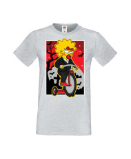 Мъжка Тениска Хелоуин Вси Светии Halloween Семейство Симпсън The Simpsons Maggie Simpson 02