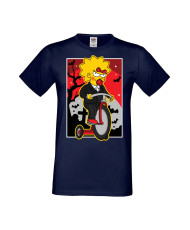 Мъжка Тениска Хелоуин Вси Светии Halloween Семейство Симпсън The Simpsons Maggie Simpson 02