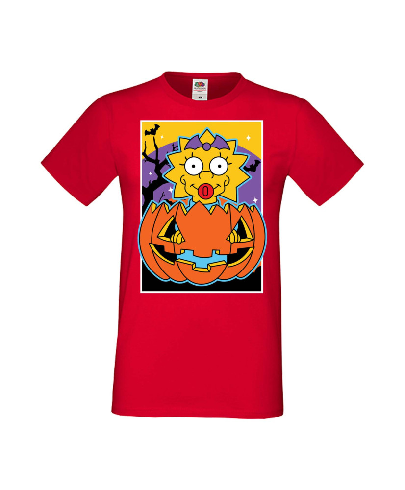 Мъжка Тениска Хелоуин Вси Светии Halloween Семейство Симпсън The Simpsons Maggie Simpson 03 Мъжка Тениска Хелоуин Вси Светии Halloween Семейство Симпсън The Simpsons Maggie Simpson 03
