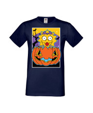Мъжка Тениска Хелоуин Вси Светии Halloween Семейство Симпсън The Simpsons Maggie Simpson 03