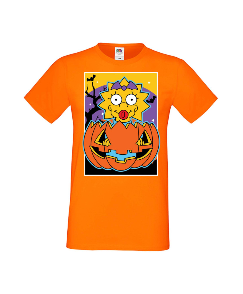 Мъжка Тениска Хелоуин Вси Светии Halloween Семейство Симпсън The Simpsons Maggie Simpson 03 Мъжка Тениска Хелоуин Вси Светии Halloween Семейство Симпсън The Simpsons Maggie Simpson 03