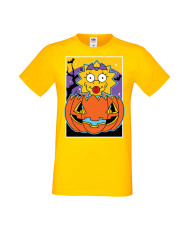 Мъжка Тениска Хелоуин Вси Светии Halloween Семейство Симпсън The Simpsons Maggie Simpson 03