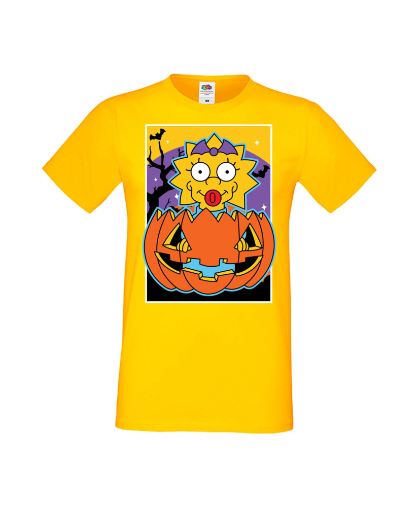 Мъжка Тениска Хелоуин Вси Светии Halloween Семейство Симпсън The Simpsons Maggie Simpson 03 Мъжка Тениска Хелоуин Вси Светии Halloween Семейство Симпсън The Simpsons Maggie Simpson 03