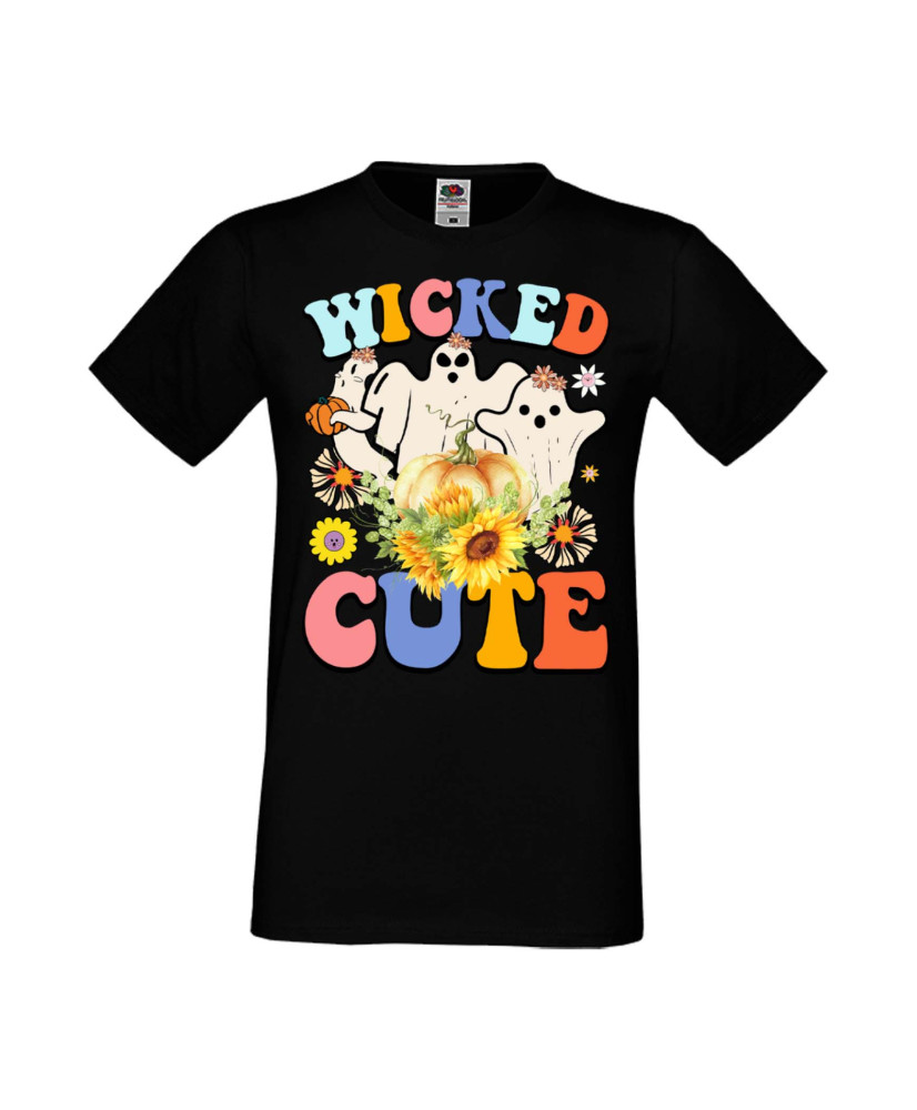 Мъжка Тениска Хелоуин Вси Светии Halloween Wicked Cute Мъжка Тениска Хелоуин Вси Светии Halloween Wicked Cute