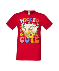 Мъжка Тениска Хелоуин Вси Светии Halloween Wicked Cute