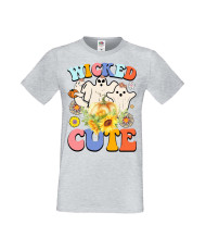 Мъжка Тениска Хелоуин Вси Светии Halloween Wicked Cute
