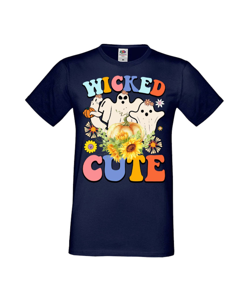 Мъжка Тениска Хелоуин Вси Светии Halloween Wicked Cute Мъжка Тениска Хелоуин Вси Светии Halloween Wicked Cute