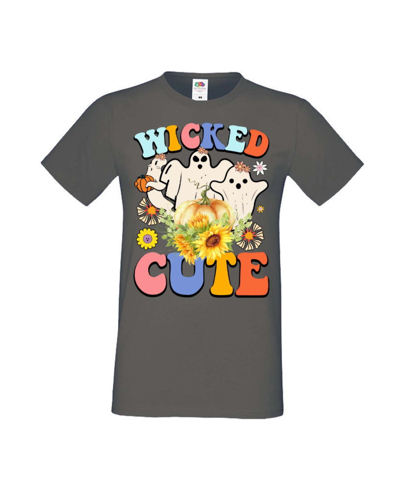 Мъжка Тениска Хелоуин Вси Светии Halloween Wicked Cute Мъжка Тениска Хелоуин Вси Светии Halloween Wicked Cute