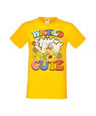 Мъжка Тениска Хелоуин Вси Светии Halloween Wicked Cute
